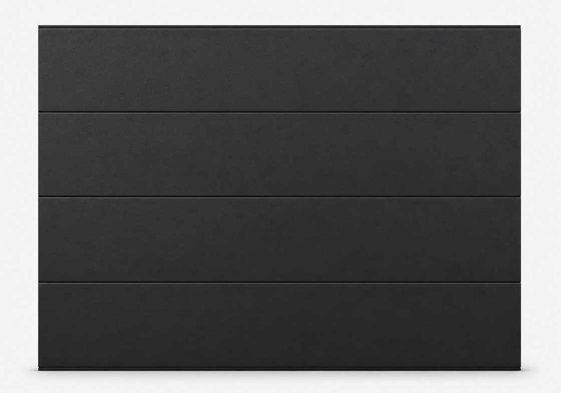Flush panel in Black