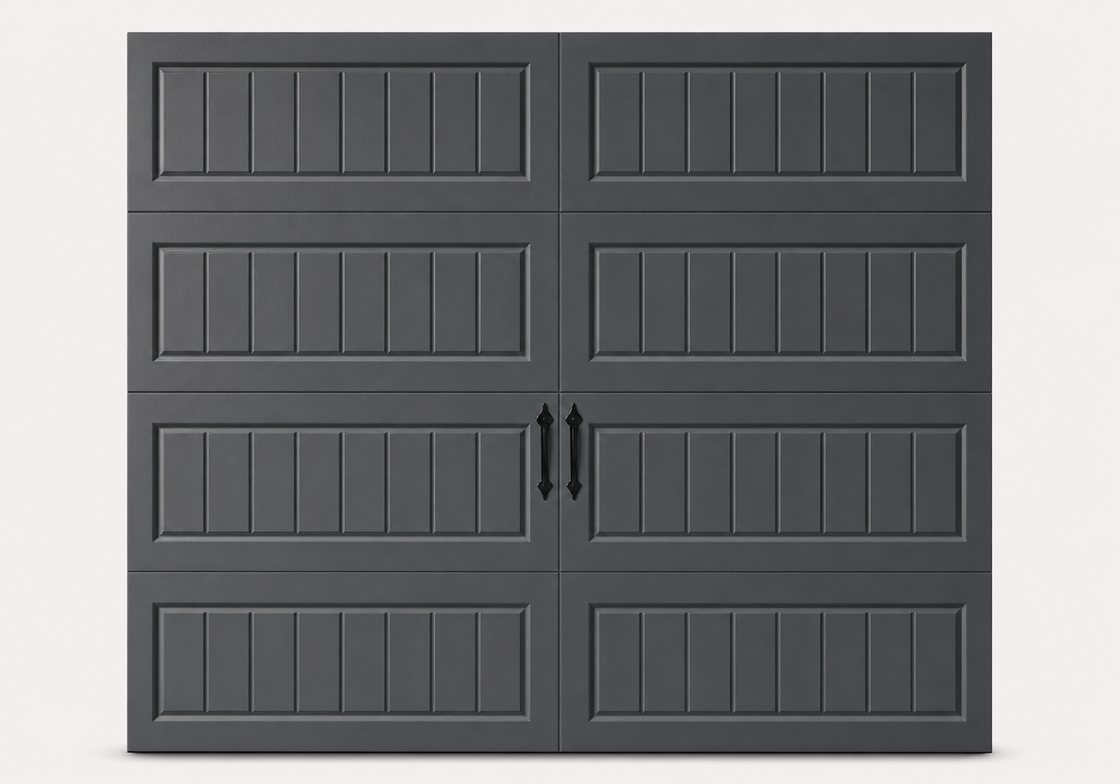 Long panel carriage in Charcoal