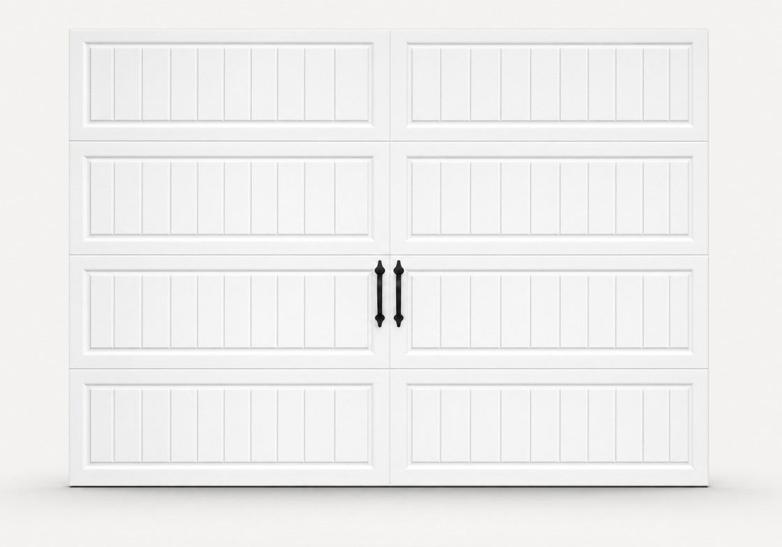 Long panel carriage in White