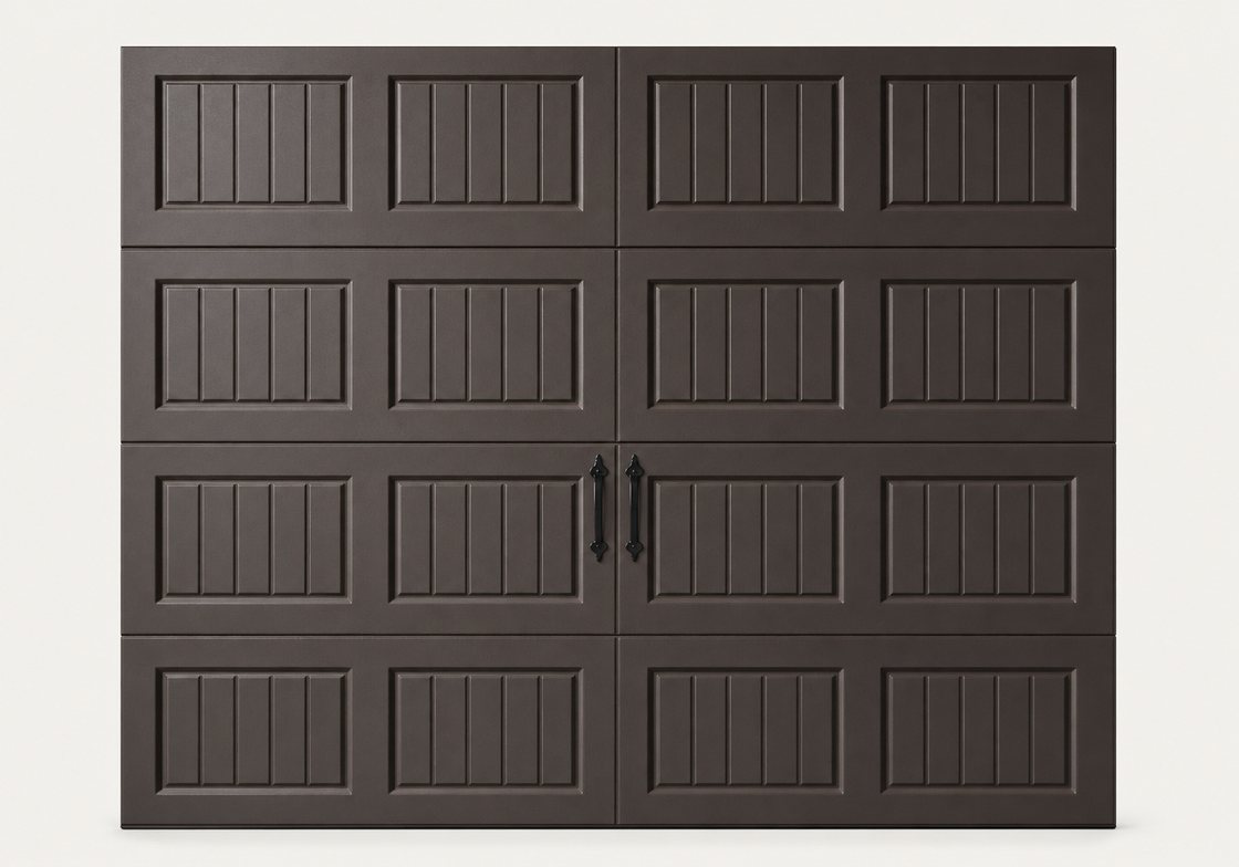 Short panel carriage in Dark Bronze