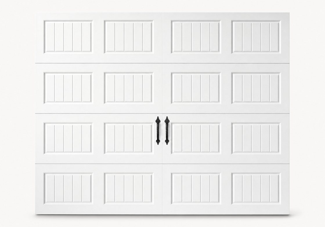 Short panel carriage in White