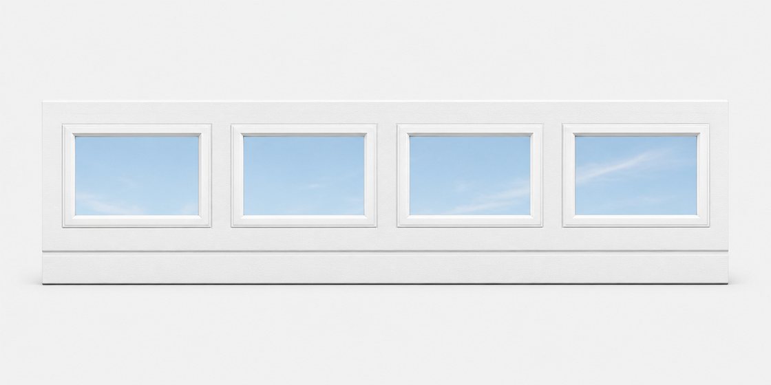 Colonial clear in Glass detail