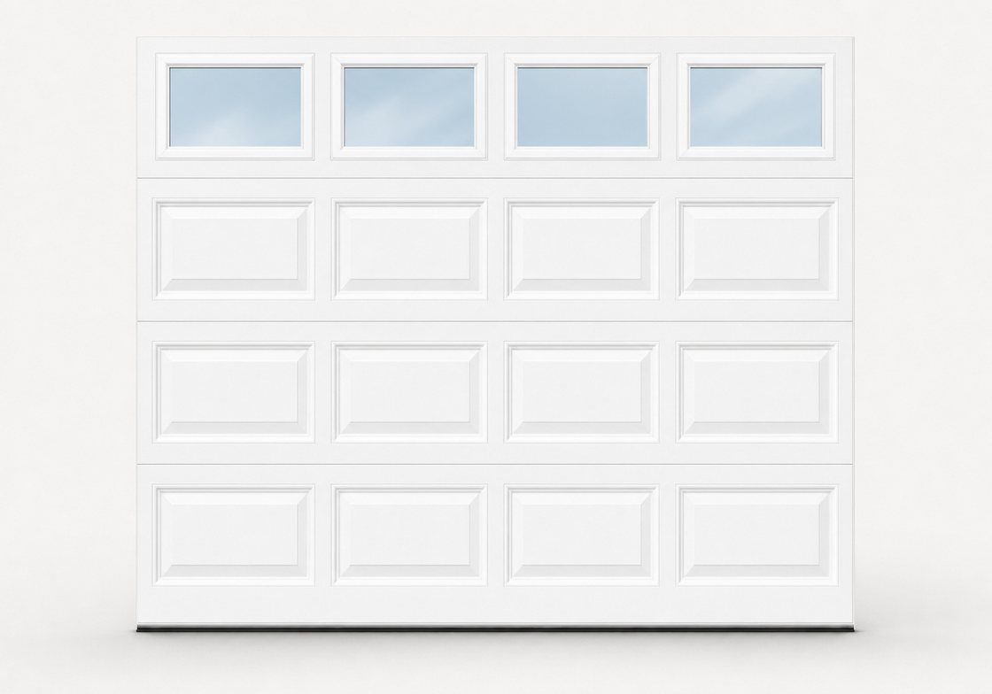 Colonial clear in On the door