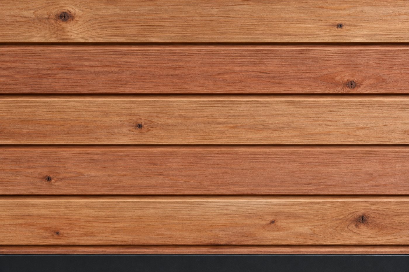 Cedar tongue & groove gable